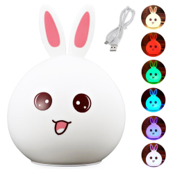 LED Nakts Lampa "Zaķis"