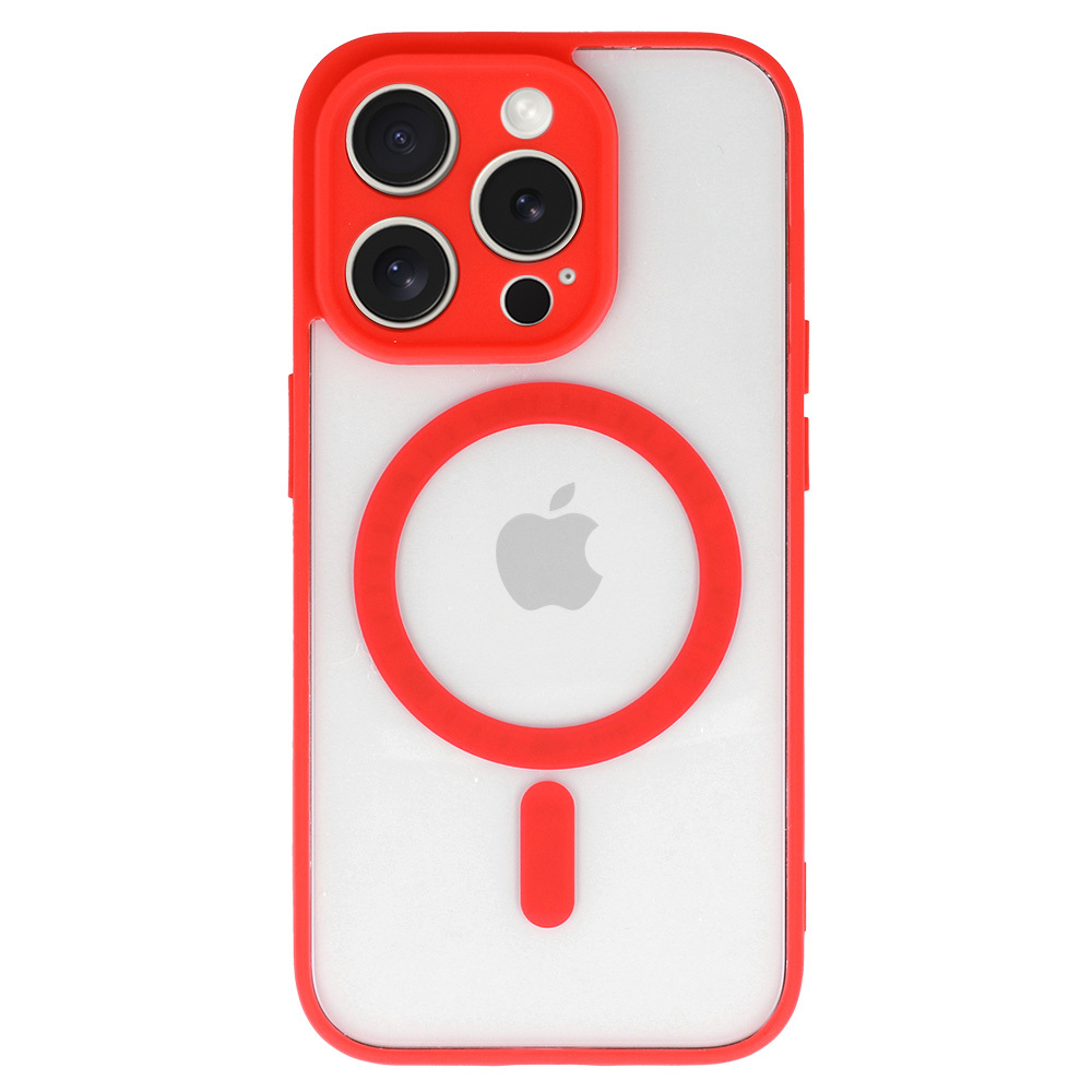 Acrylic Color Magsafe maciņš sarkans, iPhone 16 Plus