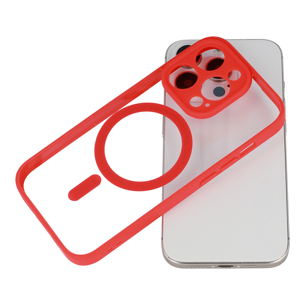 Acrylic Color Magsafe maciņš sarkans, iPhone 16 Plus