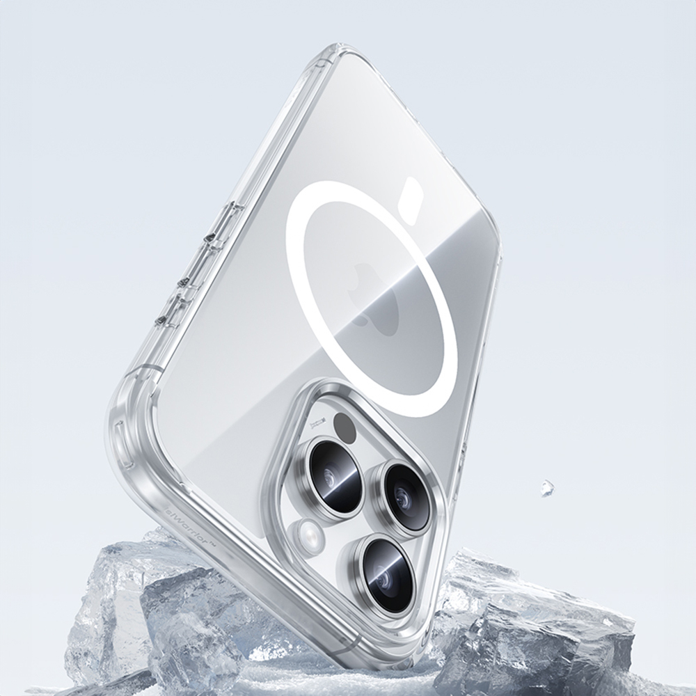 Benks Magnetic Lucent Pro maciņš caurspīdīgs, iPhone 16 Pro 