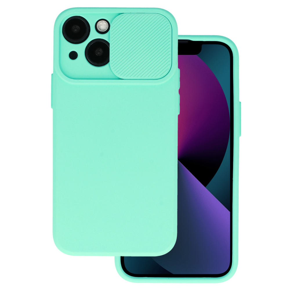 Camshield Soft maciņš piparmētra krāsa, Samsung Galaxy S24 Plus