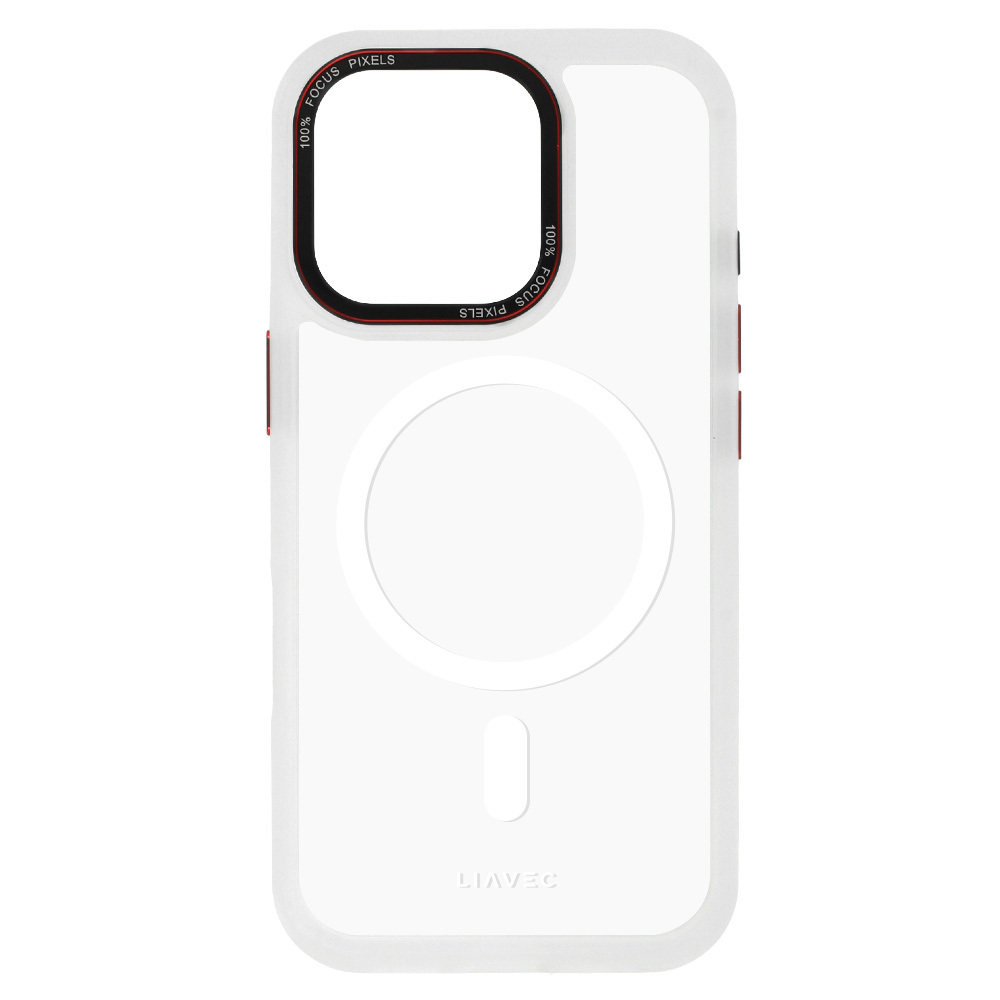 Liavec Hybrid Magsafe Clear maciņš caurspīdīgs, iPhone 16 Pro