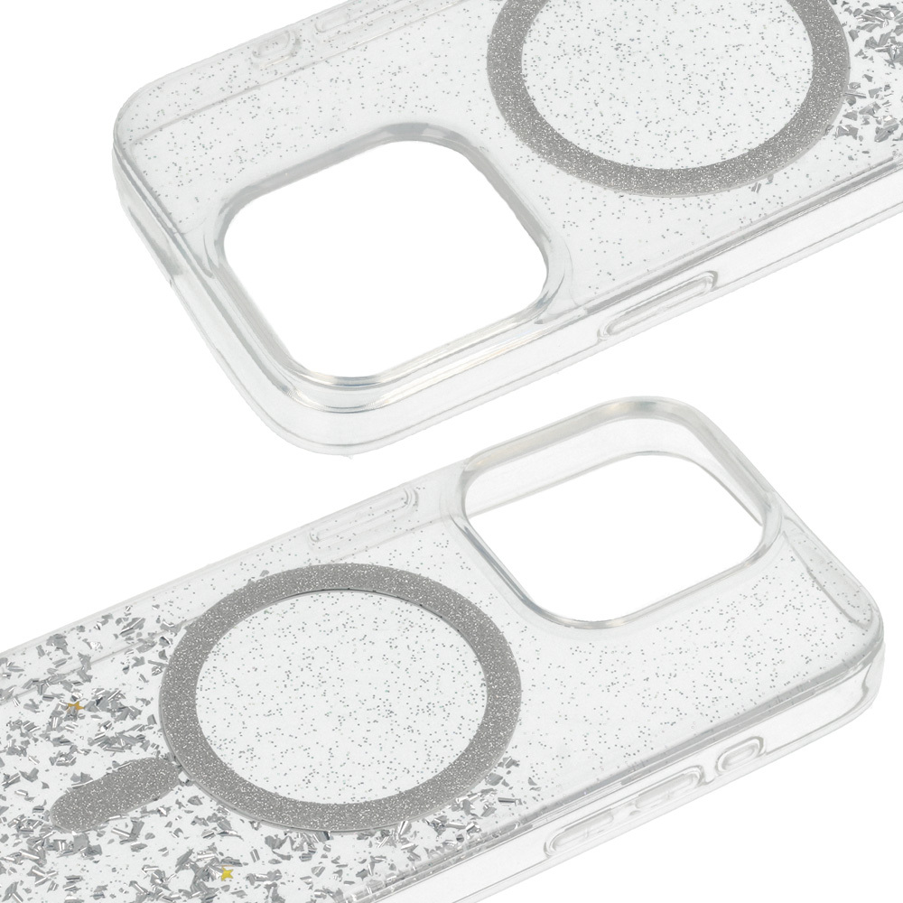 Tel Protect Moonlite Magsafe maciņš sudraba-caurspīdīgs, Samsung Galaxy S25 Ultra