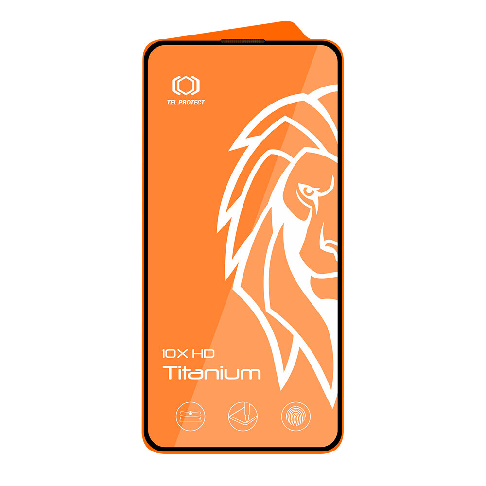 Aizsargstikls 10X HD Titanium, iPhone 16 Pro Max