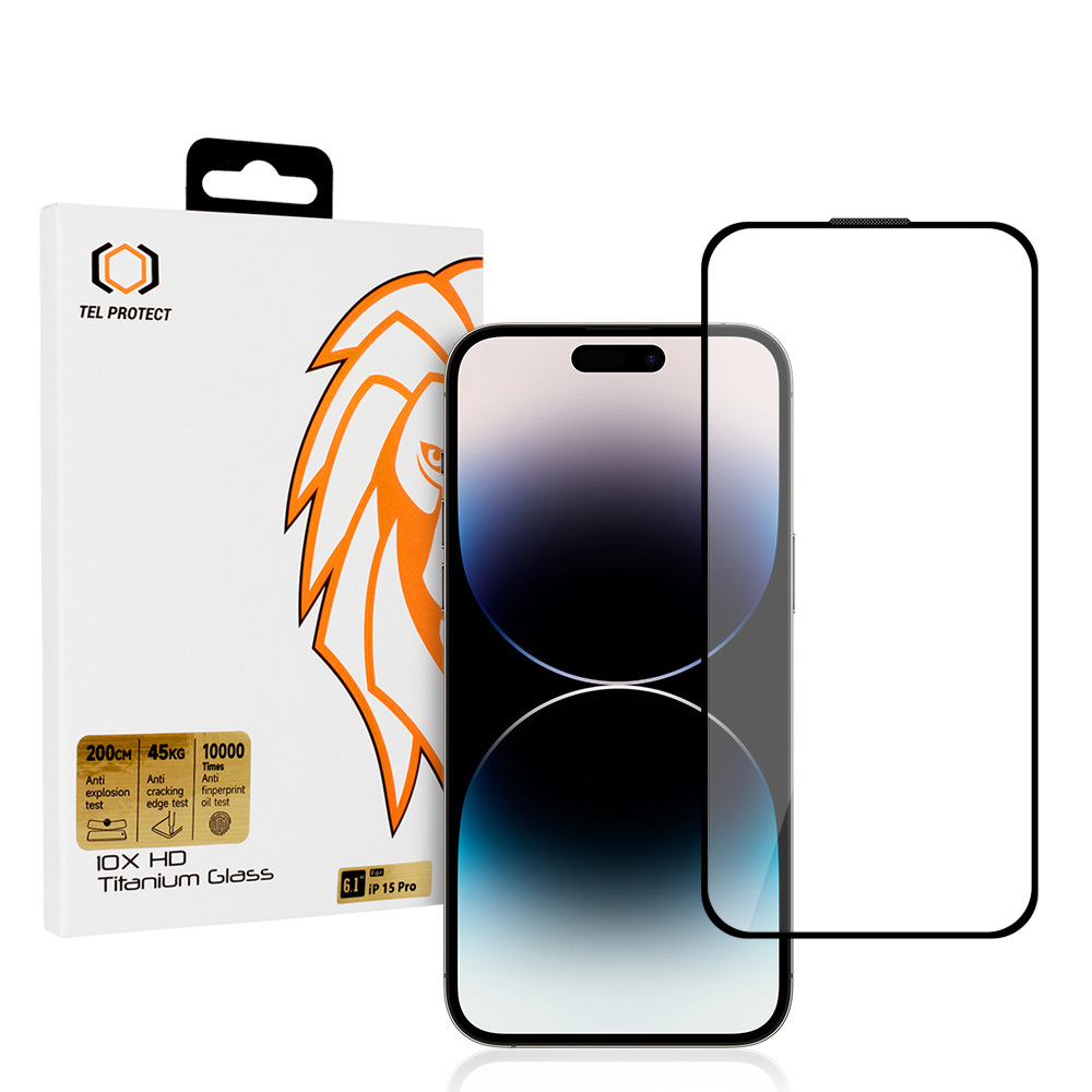 Aizsargstikls 10X HD Titanium, iPhone 14 Plus