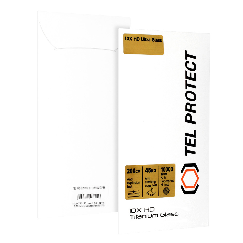 Aizsargstikls 10X HD Titanium (envelope) , Samsung Galaxy S25 Plus/S24 Plus (ar pirkstu nospiedumu atbloķēšanu)