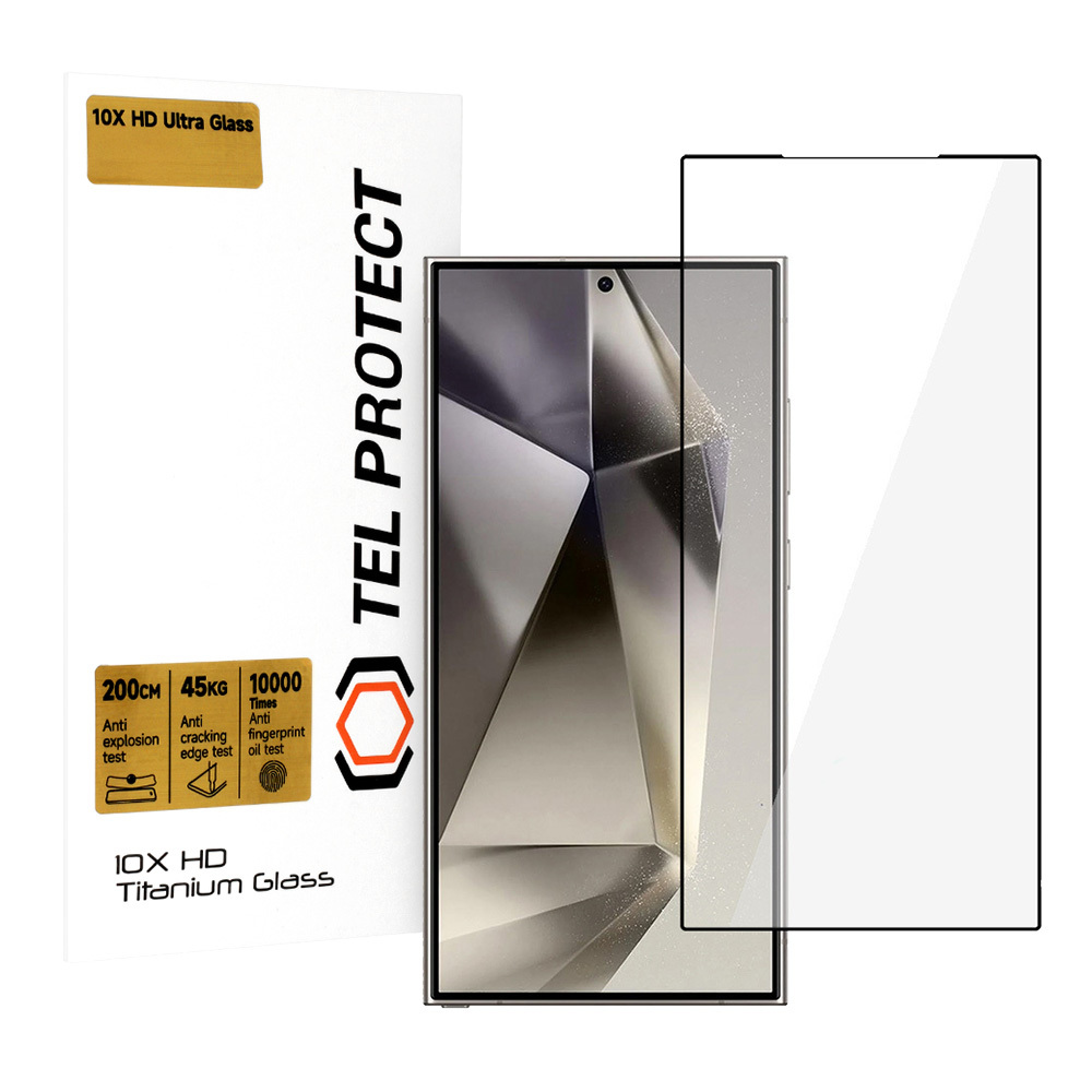 Aizsargstikls 10X HD Titanium (envelope) , Samsung Galaxy S25 Plus/S24 Plus (ar pirkstu nospiedumu atbloķēšanu)
