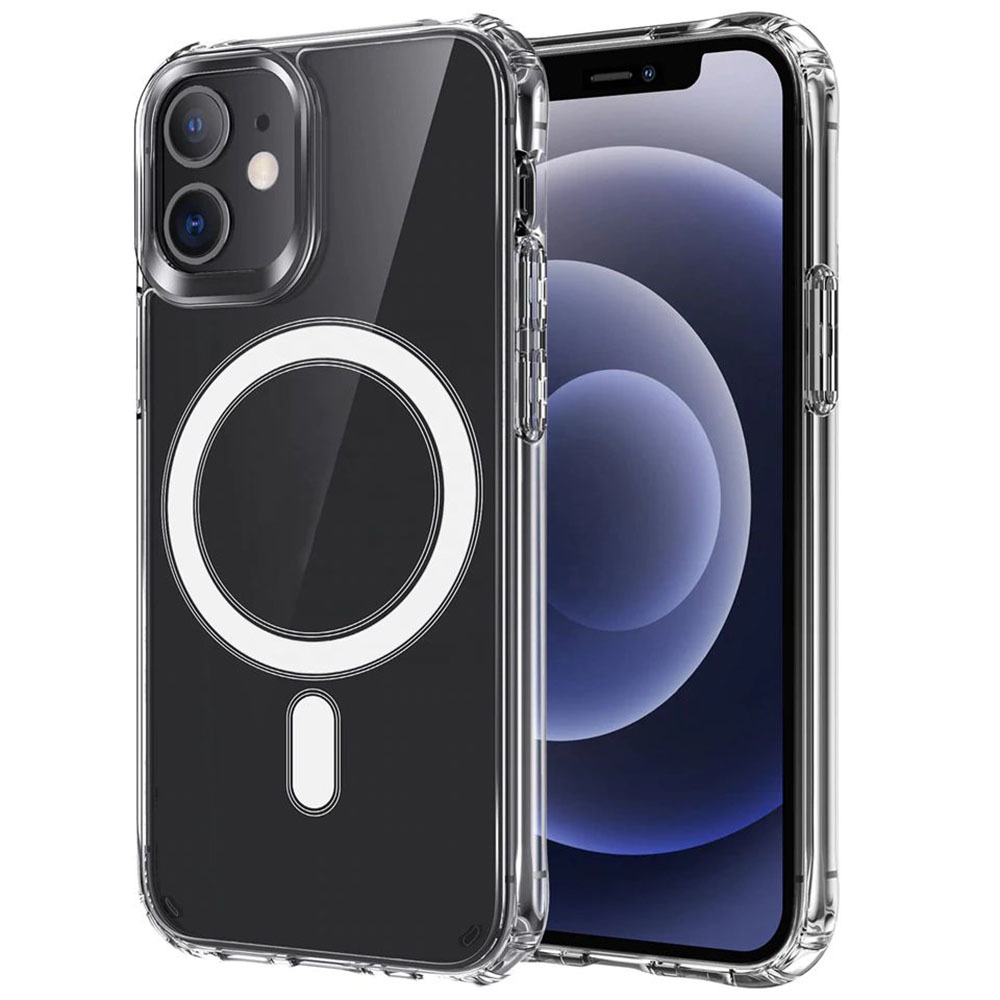 Tel Protect MagSilicone maciņš Caurspīdīgs, iPhone 15 Pro