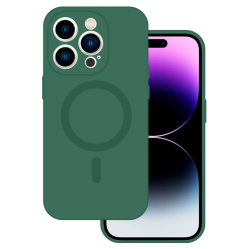 Tel Protect MagSilicone maciņš Zaļš, iPhone 15 Pro Max