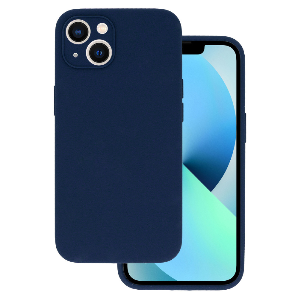 Vennus Lite Silikona maciņš Tumši zils, iPhone 14 Plus