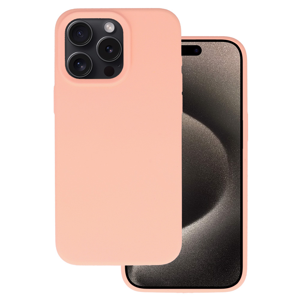 Lite Silikona maciņš Persiks, iPhone 15