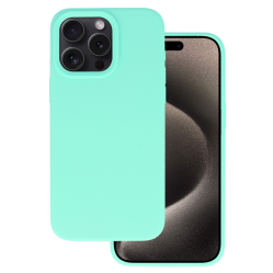 Lite Silikona maciņš Piparmētra, iPhone 15 Pro