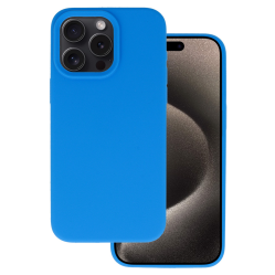 Lite Silikona maciņš Zils, iPhone 15 Pro