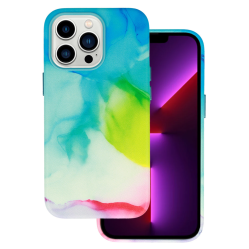 Ādas tintes maciņš Dizains 2, iPhone 14 Plus