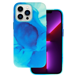 Ādas tintes maciņš Dizains 4, iPhone 14 Plus