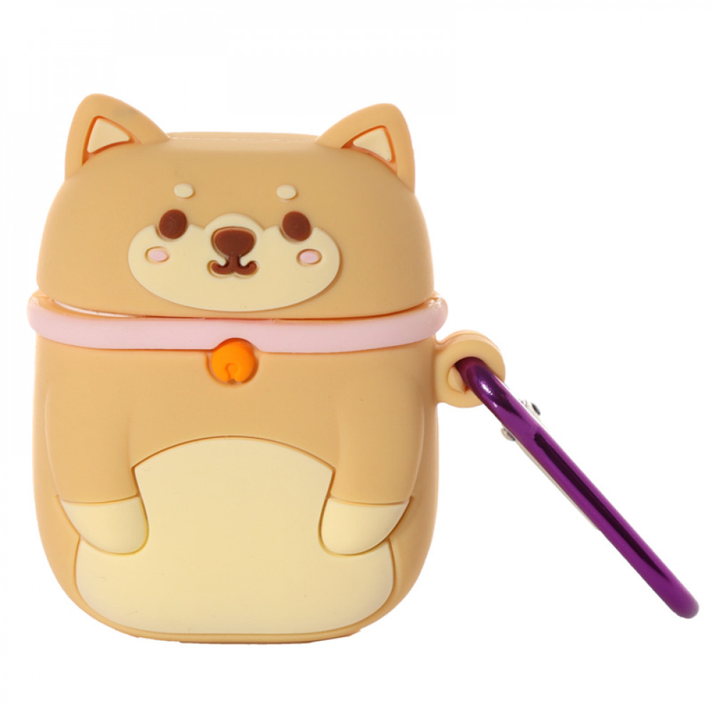 Austiņu silikona futrālis Shiba Inu