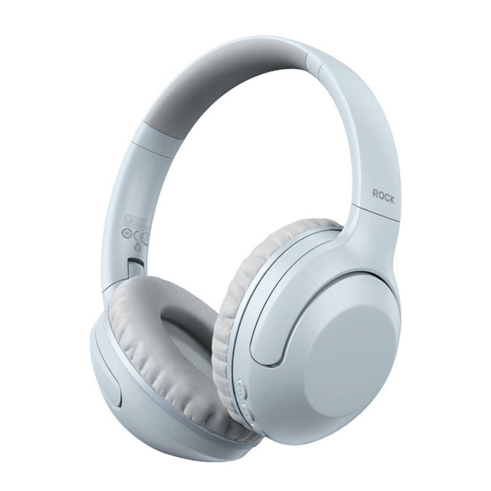  Austiņas Rock O3 ANC Bluetooth, gaiši pelēka krāsā